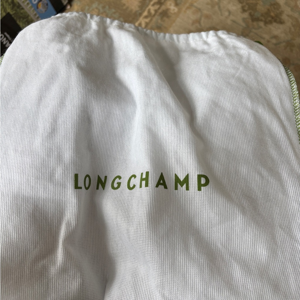 Longchamp Le Pliage Velvet Extra Small Bag in Peony - Picture 8 of 8
